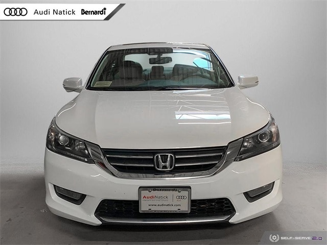 Used 2014 Honda Accord EX-L with VIN 1HGCR2F82EA007952 for sale in Natick, MA