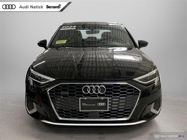 Used 2024 Audi A3 Sedan Premium with VIN WAUGUDGYXRA002395 for sale in Natick, MA