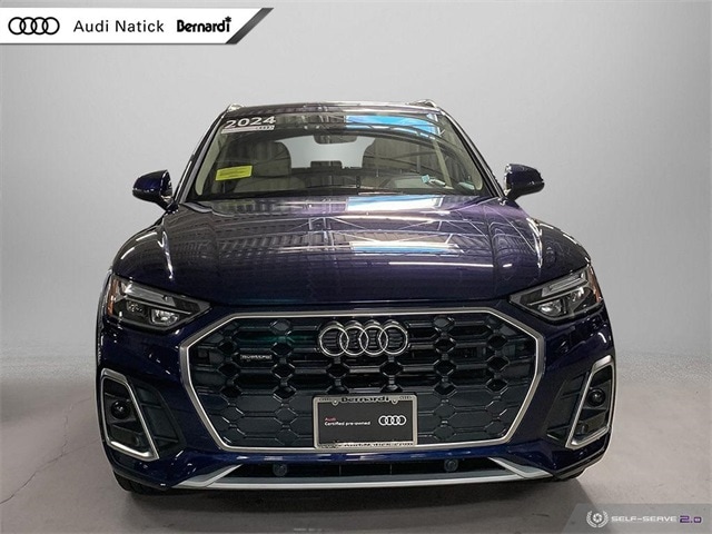 Certified 2024 Audi Q5 Premium with VIN WA1GAAFY4R2008290 for sale in Natick, MA