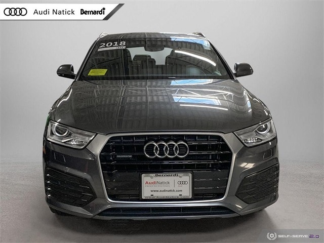 Used 2018 Audi Q3 Premium with VIN WA1ECCFS2JR008373 for sale in Natick, MA