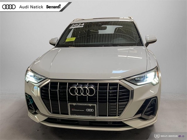 Certified 2024 Audi Q3 S Line Premium with VIN WA1DECF3XR1026791 for sale in Natick, MA