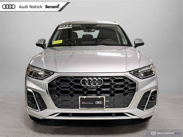 Certified 2024 Audi Q5 Premium Plus with VIN WA1EAAFY6R2033635 for sale in Natick, MA