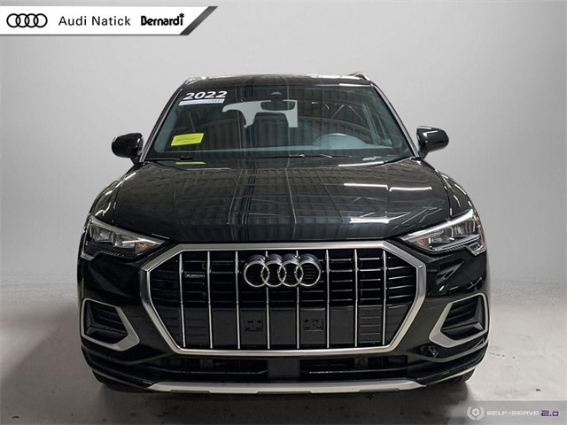 Certified 2022 Audi Q3 Premium with VIN WA1AUCF35N1001281 for sale in Natick, MA