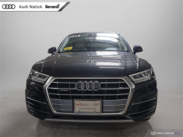 Used 2018 Audi Q5 Premium Plus with VIN WA1BNAFY8J2223965 for sale in Natick, MA