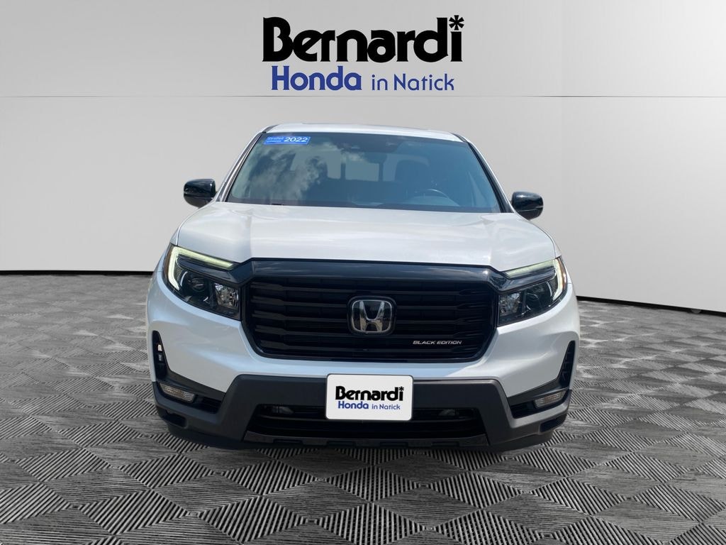 Certified 2022 Honda Ridgeline Black Edition Truck Crew Cab