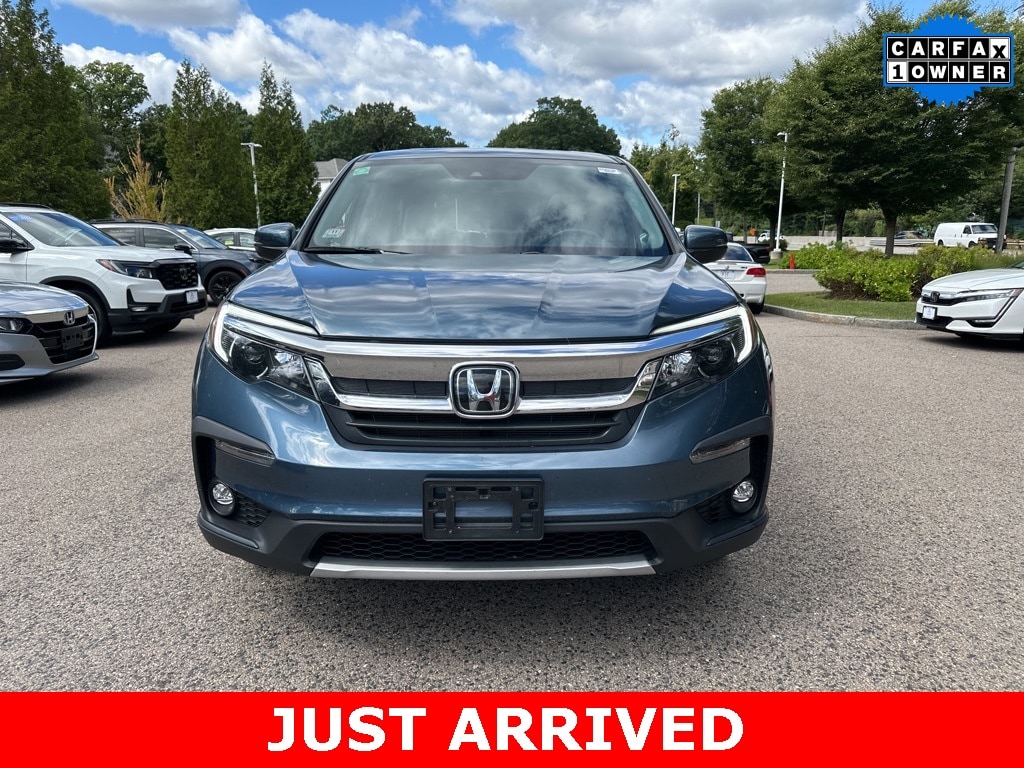 Certified 2022 Honda Pilot EX-L with VIN 5FNYF6H50NB020696 for sale in Natick, MA