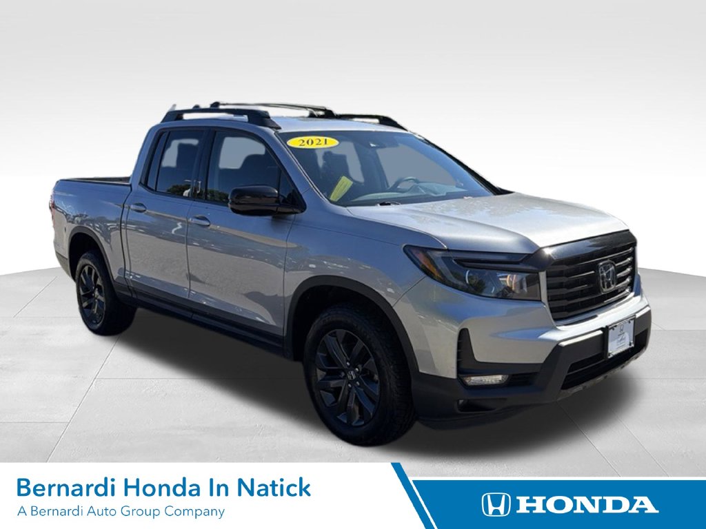 Certified 2021 Honda Ridgeline Sport Truck Crew Cab