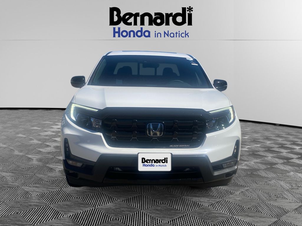 Platinum White Pearl 2026 Honda Ridgeline Black Edition AWD Pickup Truck All-Wheel Drive 9-Speed Automatic