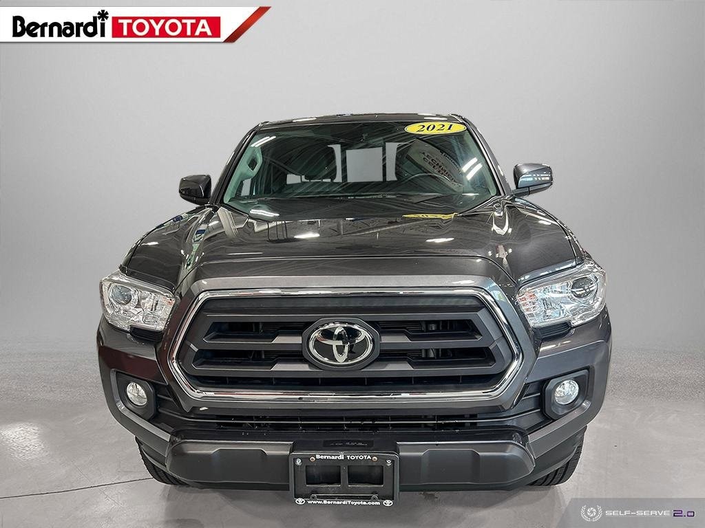 Used 2021 Toyota Tacoma SR5 with VIN 3TYRX5GN0MT031192 for sale in Framingham, MA