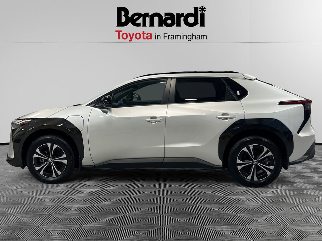 Used 2024 Toyota bZ4X XLE with VIN JTMABACA4RA089135 for sale in Framingham, MA