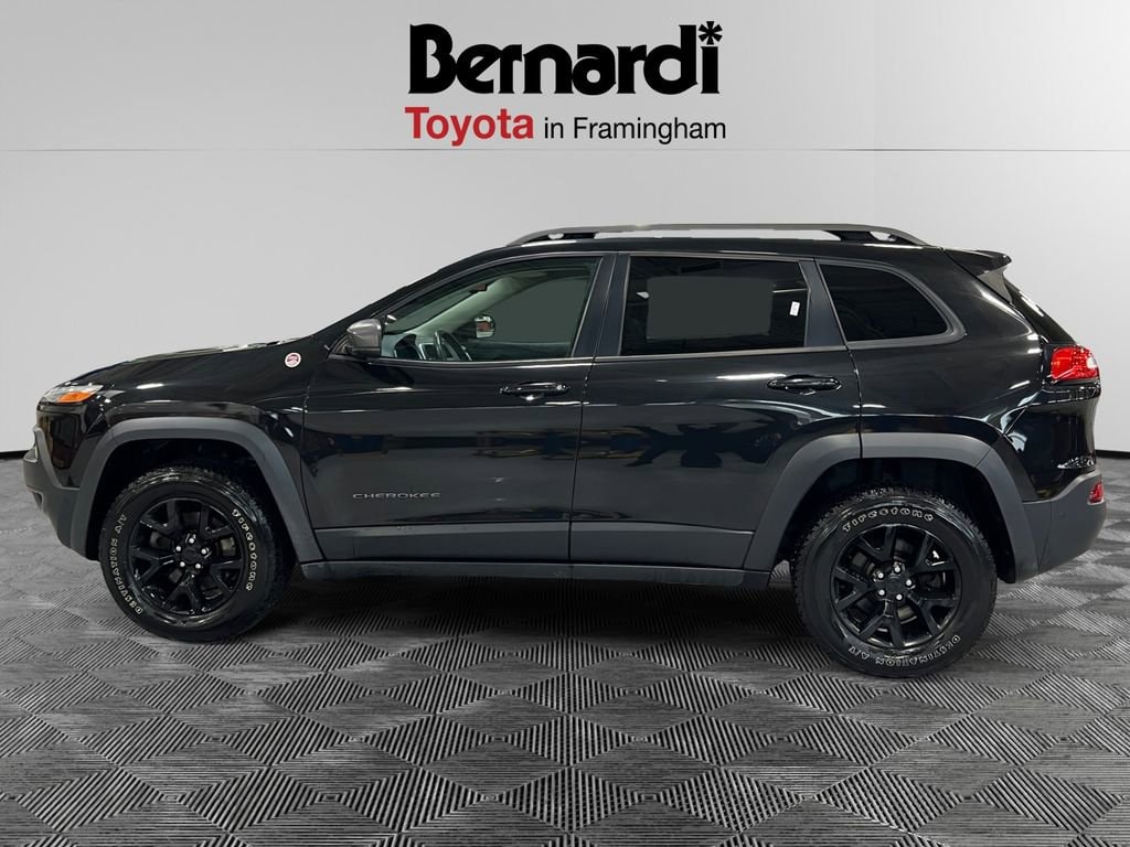 Used 2015 Jeep Cherokee Trailhawk with VIN 1C4PJMBS4FW544296 for sale in Framingham, MA