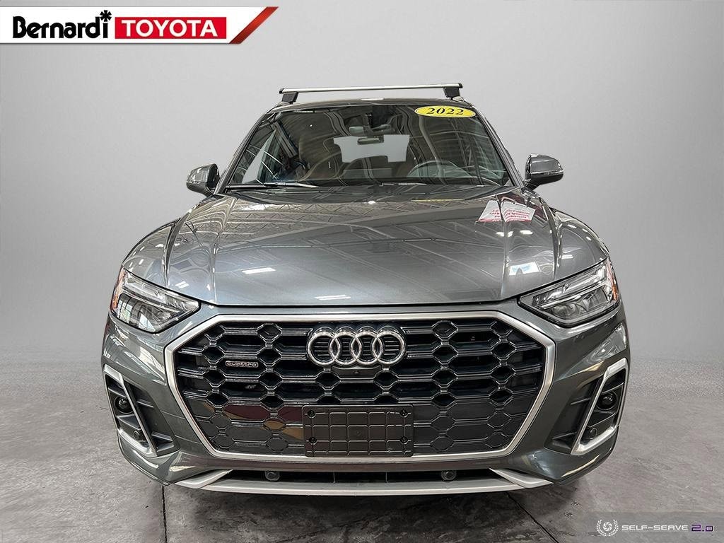 Used 2022 Audi Q5 Premium Plus with VIN WA1EAAFY5N2085221 for sale in Framingham, MA