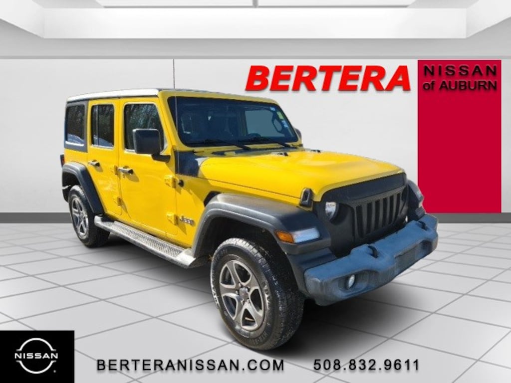 Used 2019 Jeep Wrangler Unlimited Sport S SUV