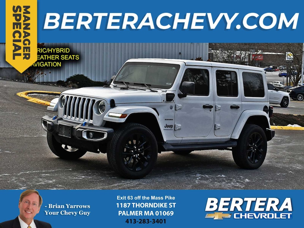 Used 2023 Jeep Wrangler 4xe Sahara