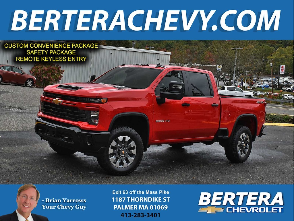 Used 2024 Chevrolet Silverado 2500 HD Custom Truck