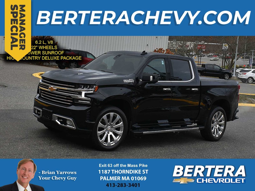 Used 2022 Chevrolet Silverado 1500 LTD High Country Truck
