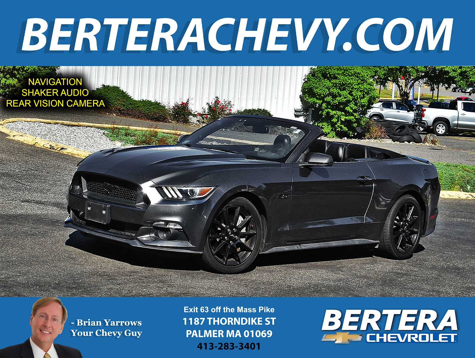 2016 Ford Mustang GT Convertible Premium's photo