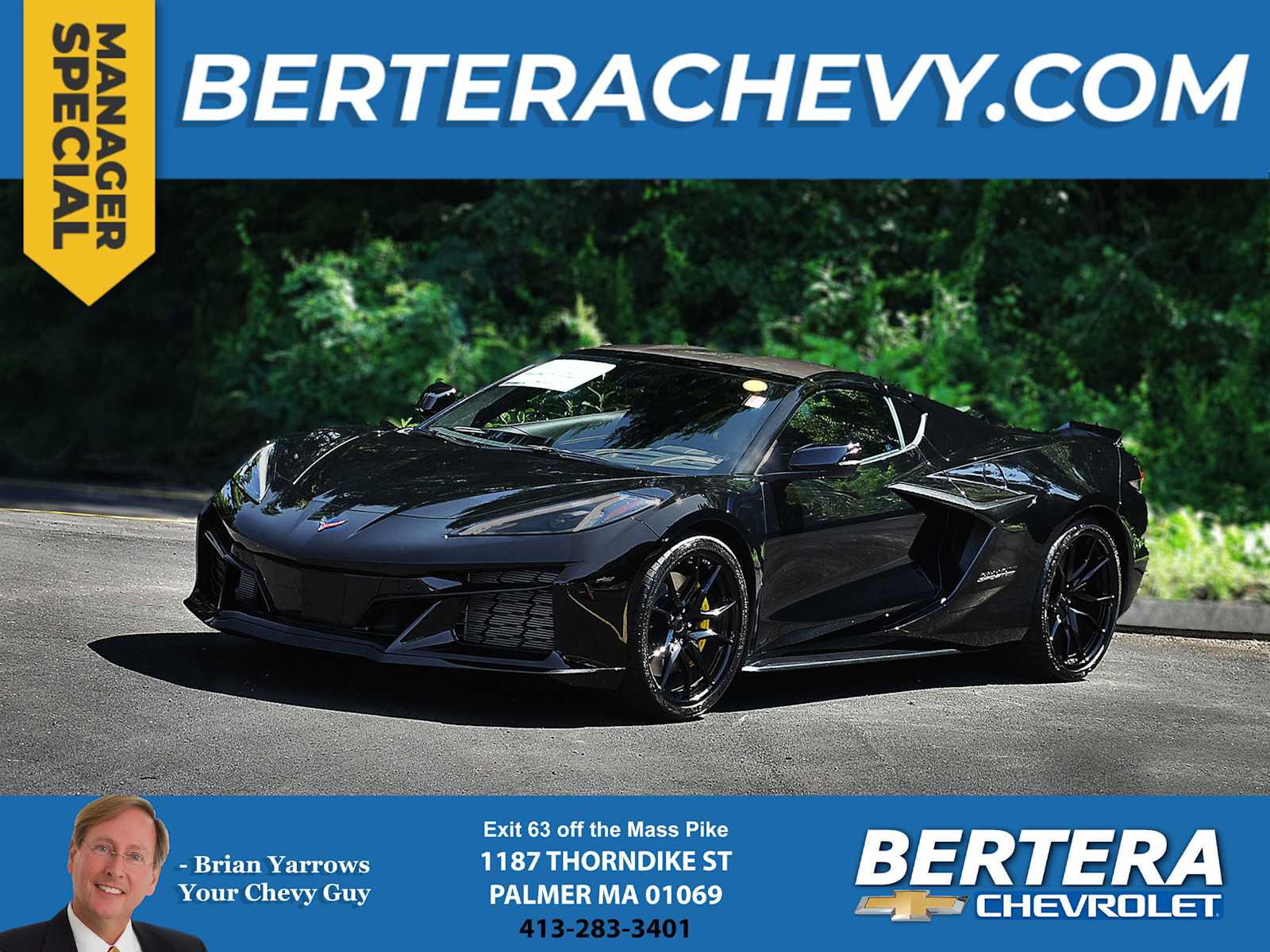 Black 2027 Chevrolet Corvette Coupe Rear-Wheel Drive Automatic