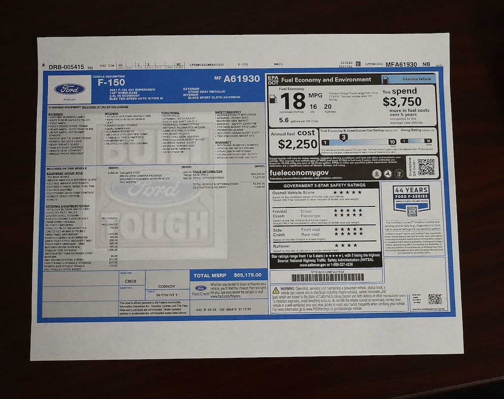 Used 2021 Ford F-150 XL