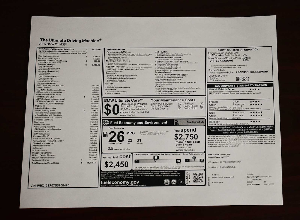 Used 2025 BMW X1 M35i