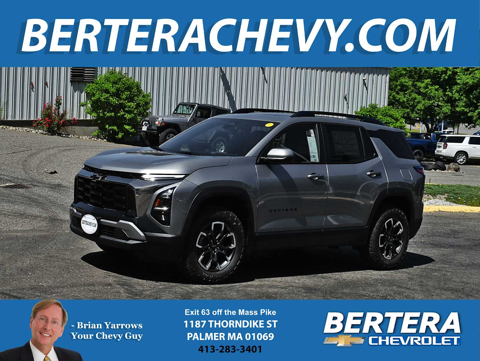 Sterling Gray Metallic 2026 Chevrolet Equinox SUV / Crossover Four-Wheel Drive Automatic