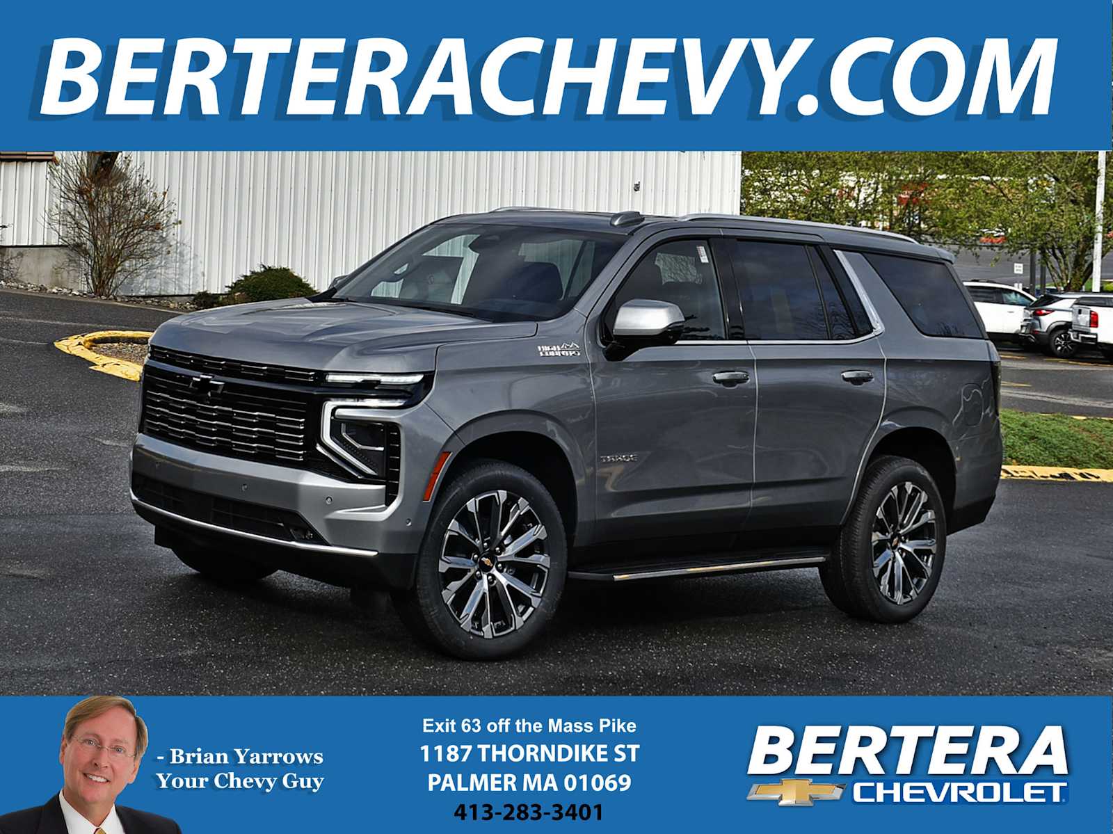 Sterling Gray Metallic 2026 Chevrolet Tahoe SUV / Crossover Four-Wheel Drive Automatic