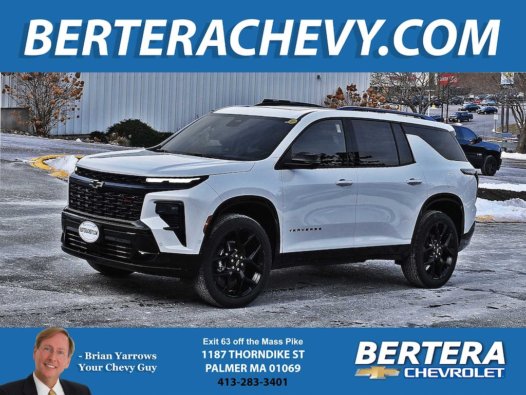 New 2026 Chevrolet Traverse RS SUV