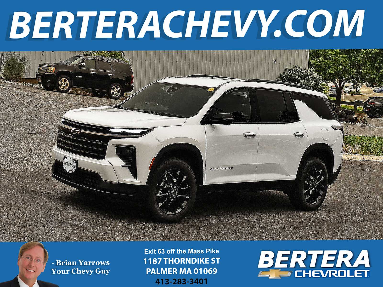 Summit White 2026 Chevrolet Traverse SUV / Crossover Four-Wheel Drive Automatic