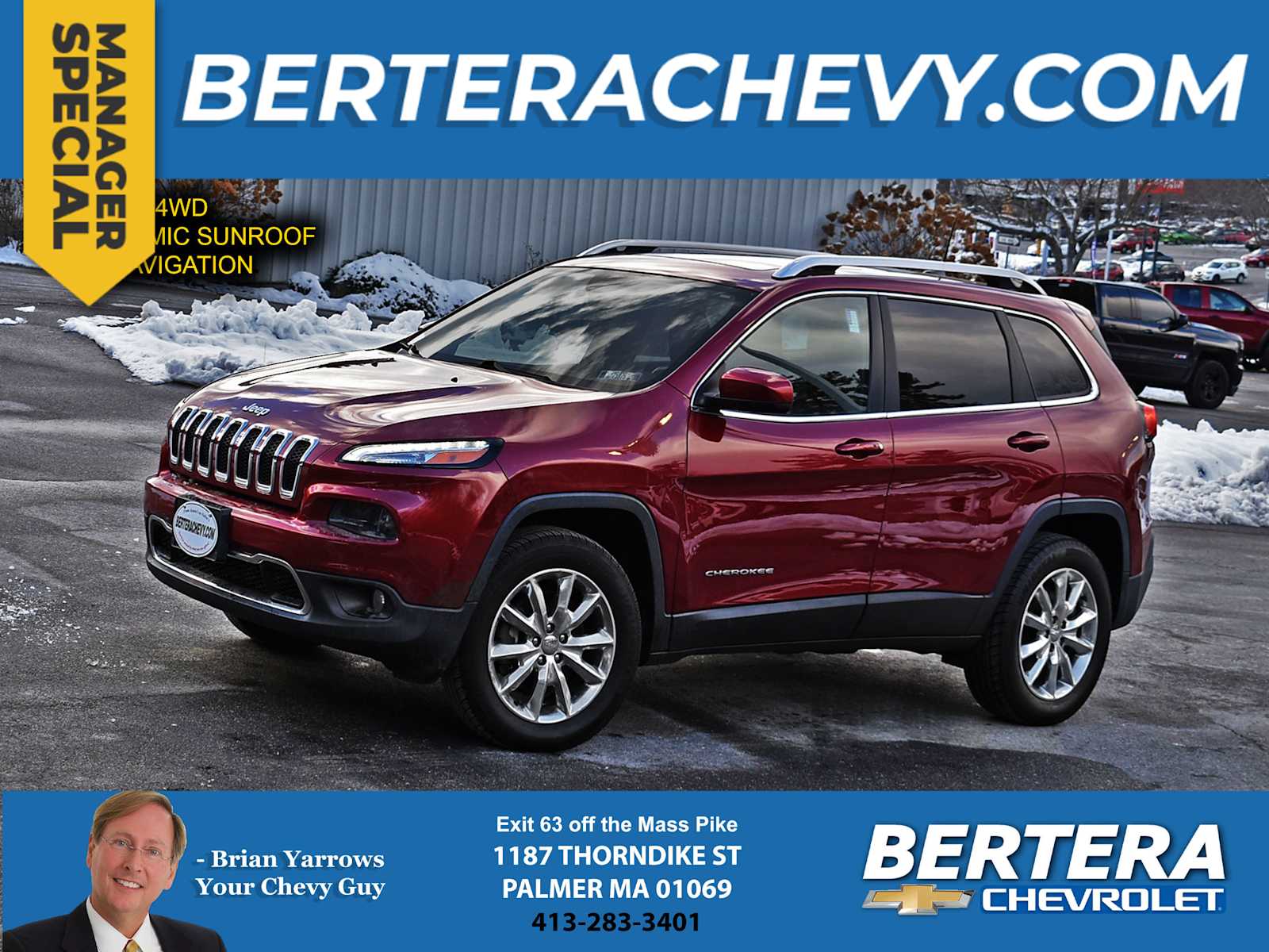 2016 Jeep Cherokee Limited