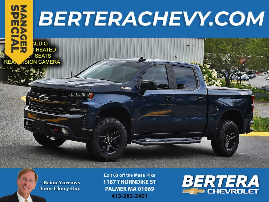 Used 2020 Chevrolet Silverado 1500 LT Trail Boss Truck