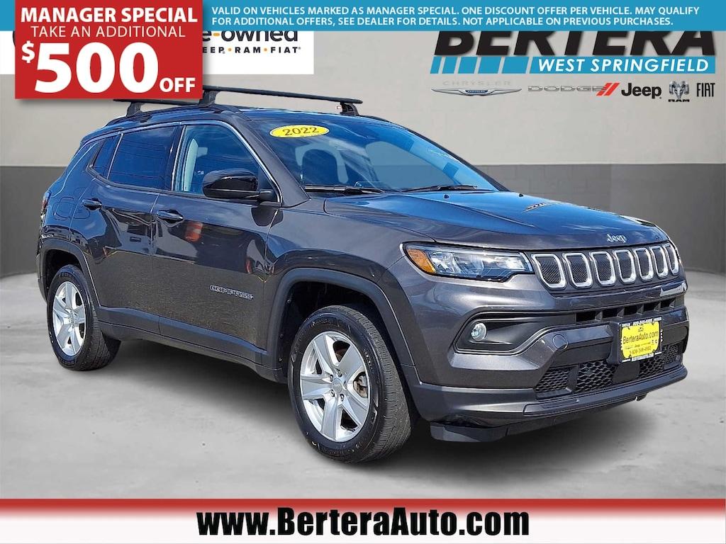 Certified 2022 Jeep Compass Latitude SUV