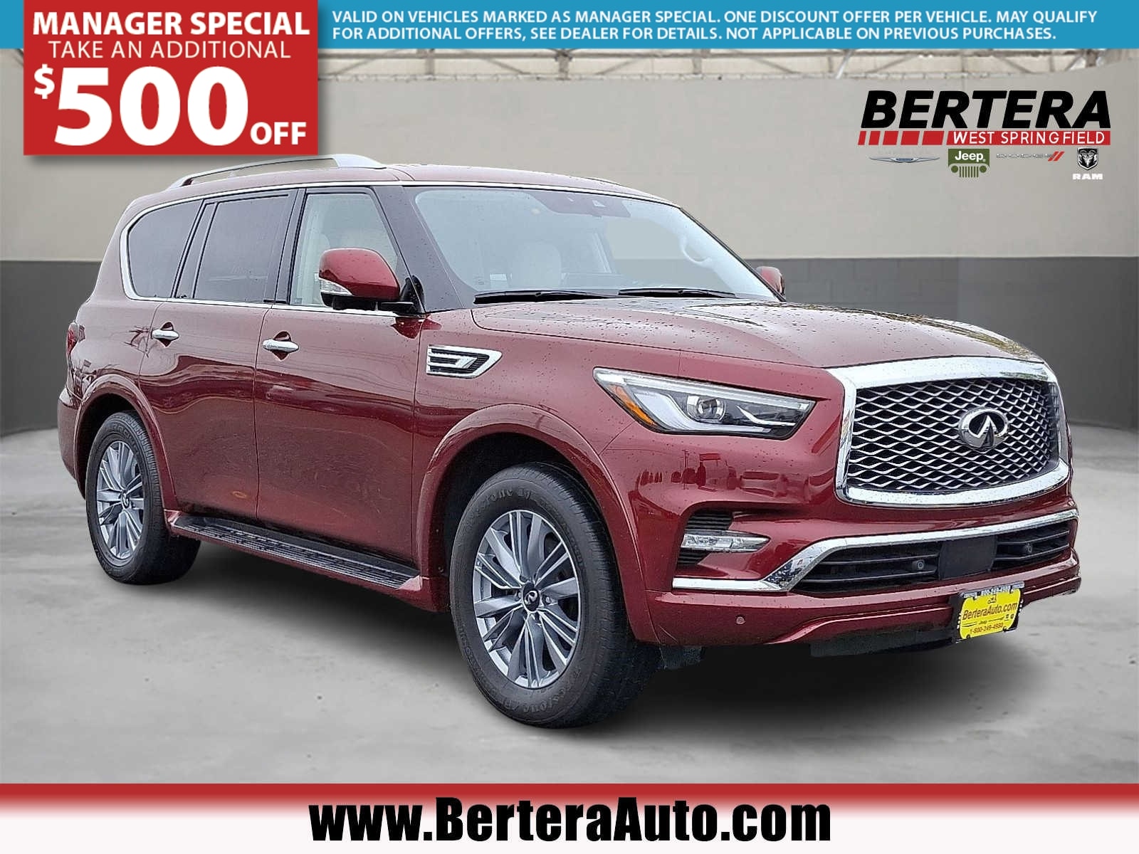 2022 INFINITI QX80 Luxe