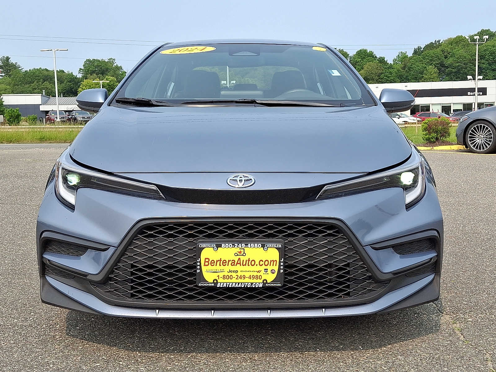 Used 2024 Toyota Corolla SE with VIN 5YFS4MCE8RP185901 for sale in West Springfield, MA