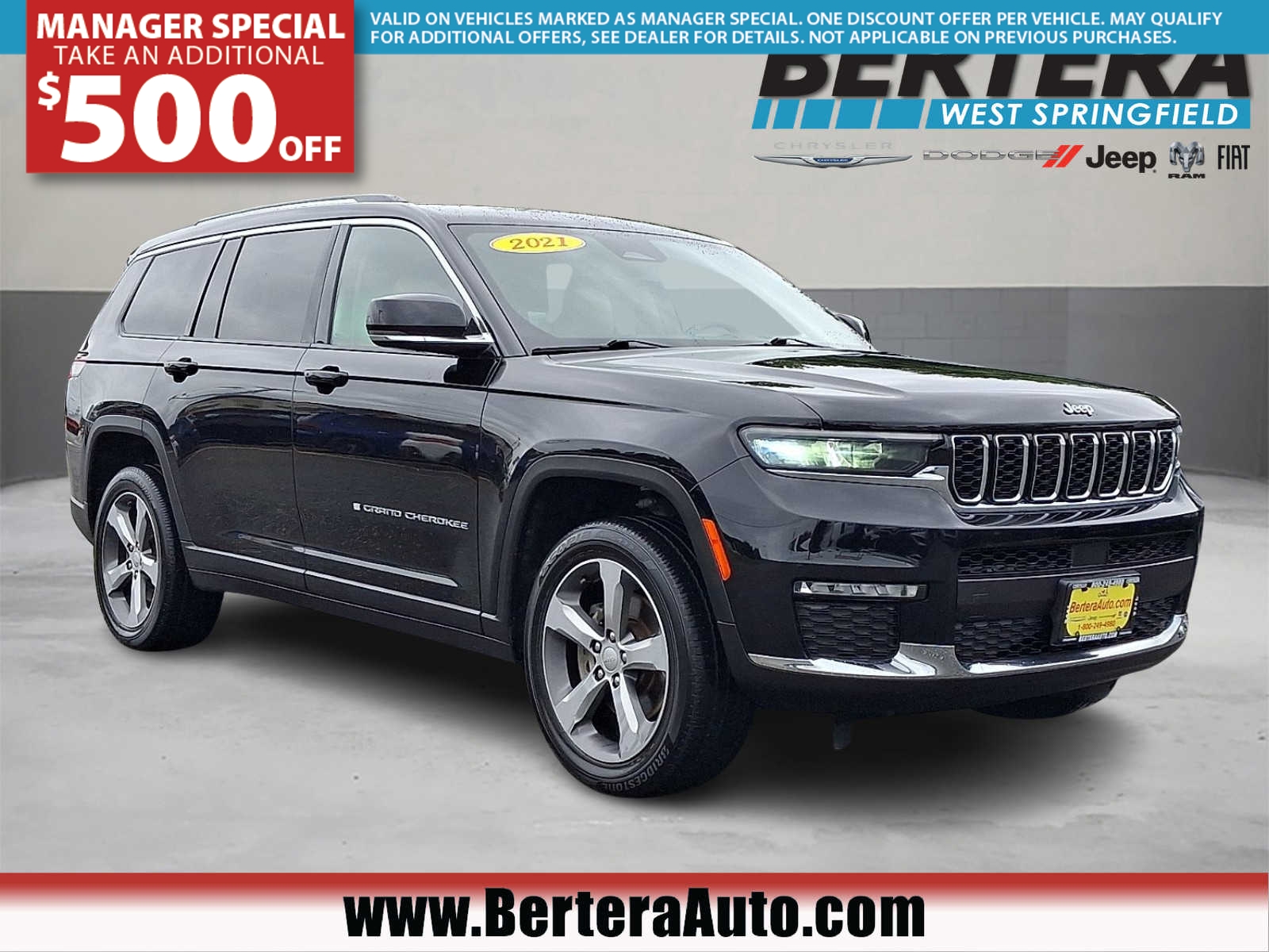 Used 2021 Jeep Grand Cherokee L Limited SUV