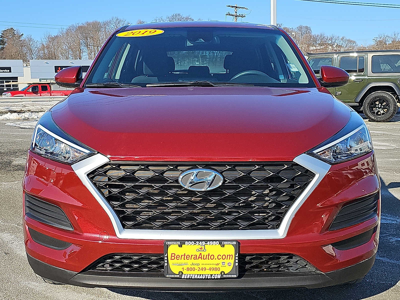 Used 2019 Hyundai Tucson SE with VIN KM8J2CA40KU995811 for sale in West Springfield, MA