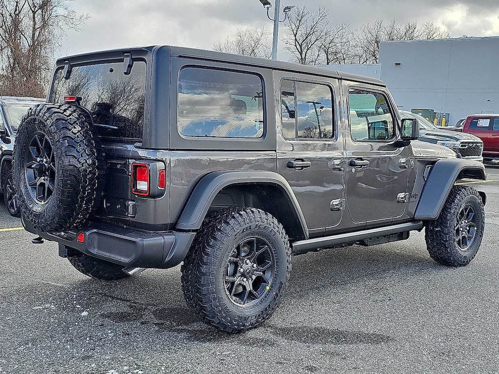 New 2026 Jeep Wrangler 4-DOOR WILLYS Sport Utility