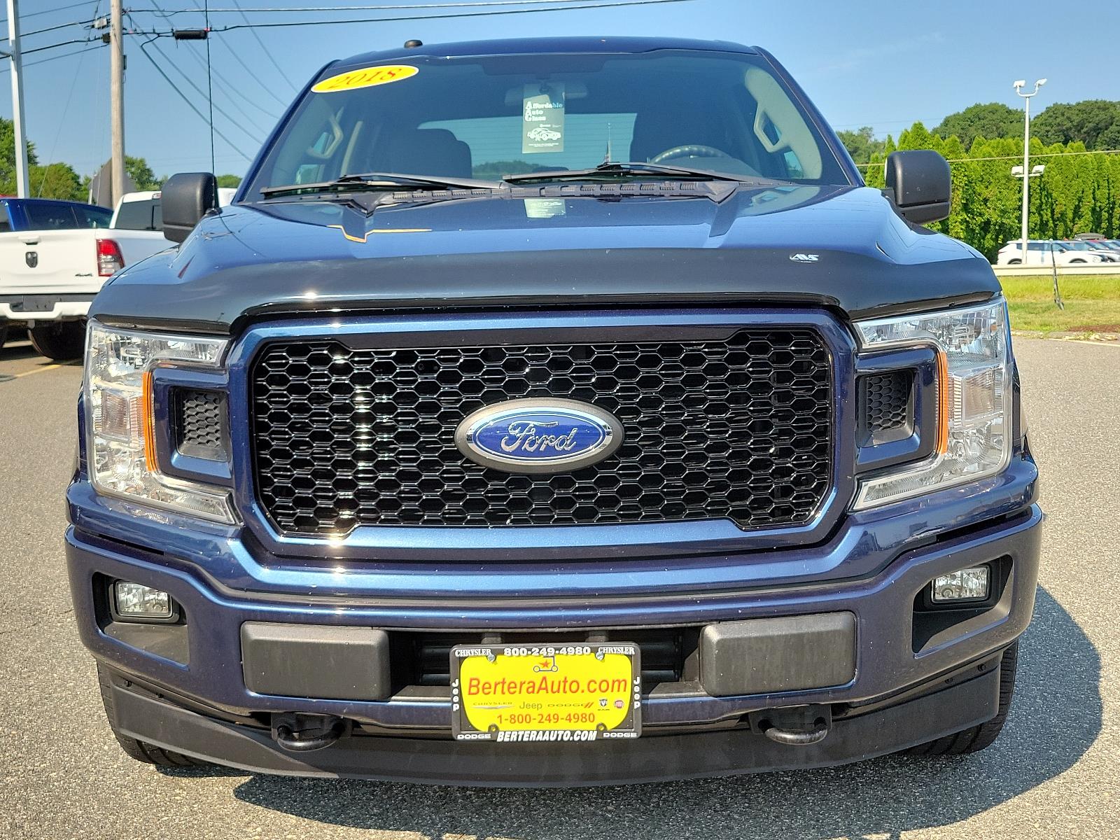 Used 2018 Ford F-150 XL with VIN 1FTEW1EP8JKF25409 for sale in West Springfield, MA