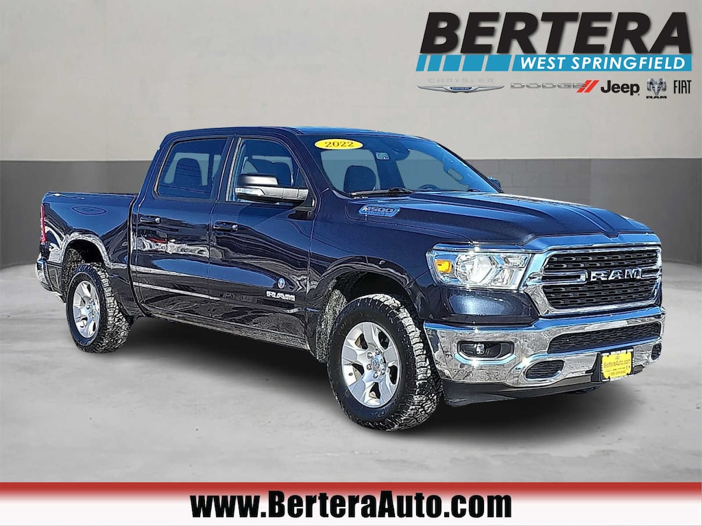 Used 2022 Ram 1500 Big Horn 4x4 Crew Cab 57 Box Truck