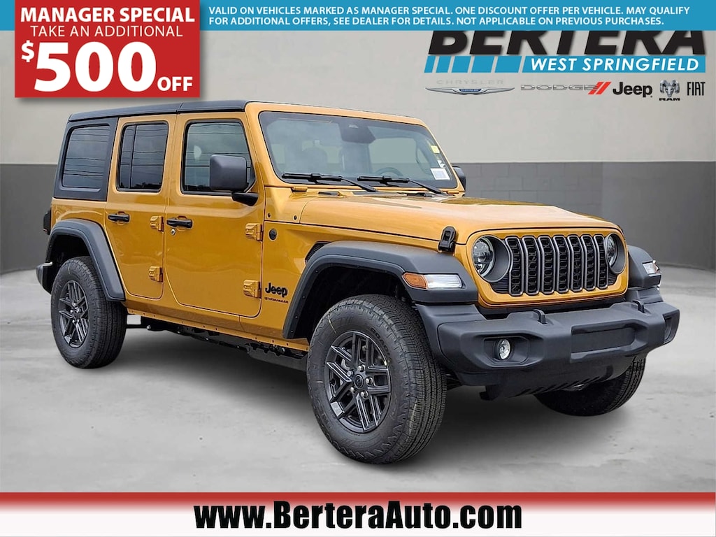 New 2026 Jeep Wrangler 4-DOOR SPORT S Sport Utility