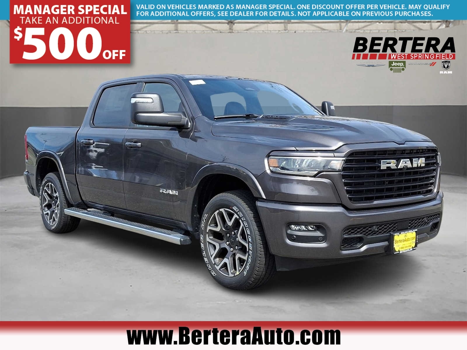 2025 Ram 1500 LARAMIE CREW CAB 4X4 5'7 BOX