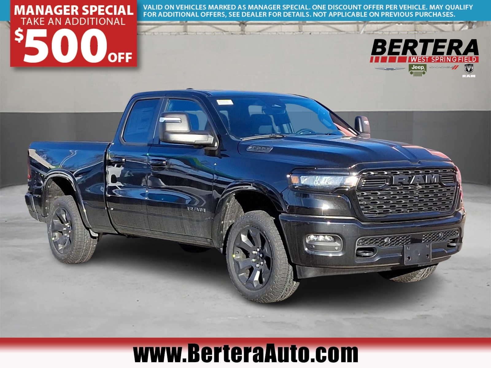 2025 Ram 1500 BIG HORN QUAD CAB 4X4 6'4 BOX