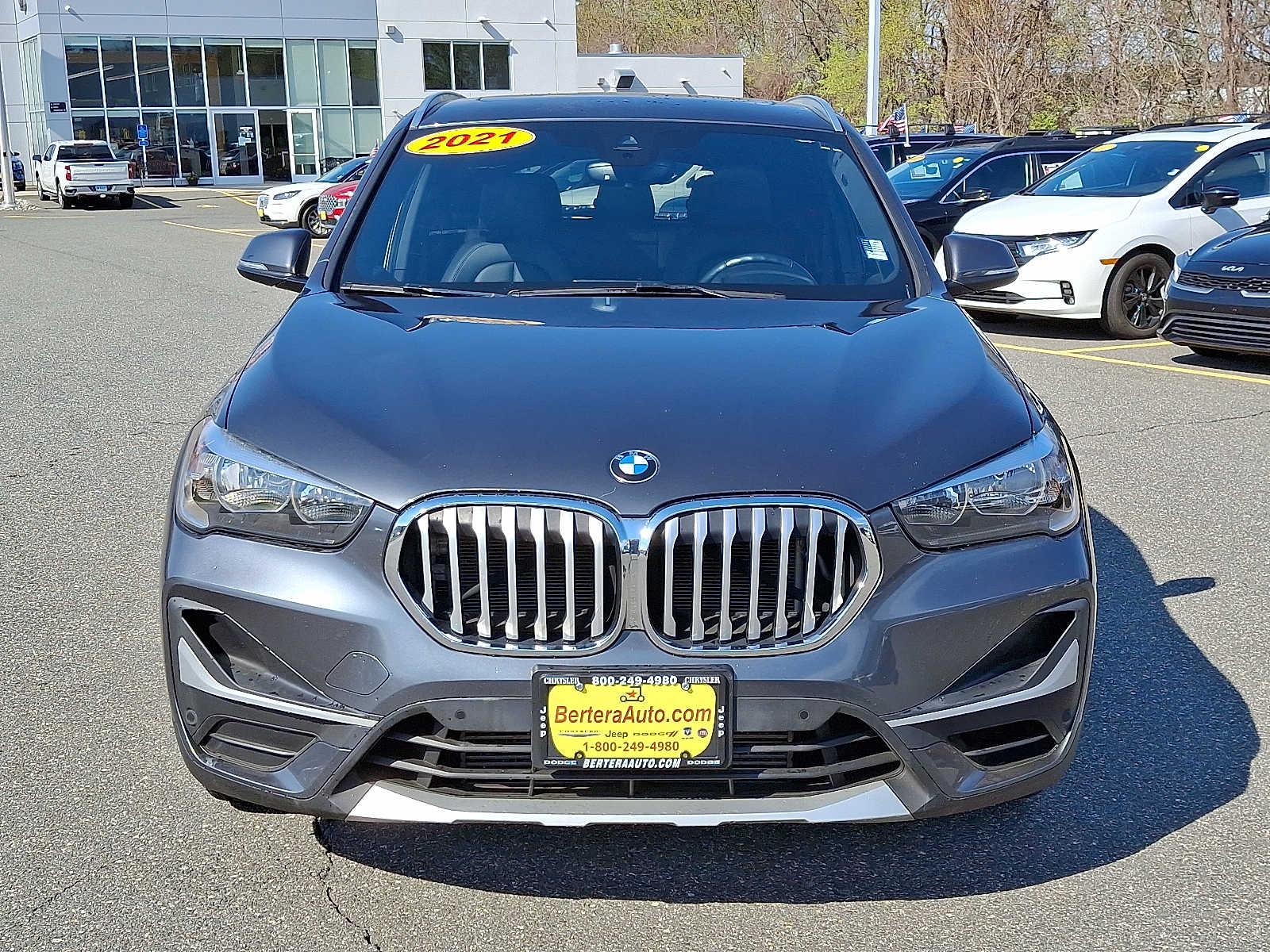 Used 2021 BMW X1 28i with VIN WBXJG9C09M5U16611 for sale in West Springfield, MA