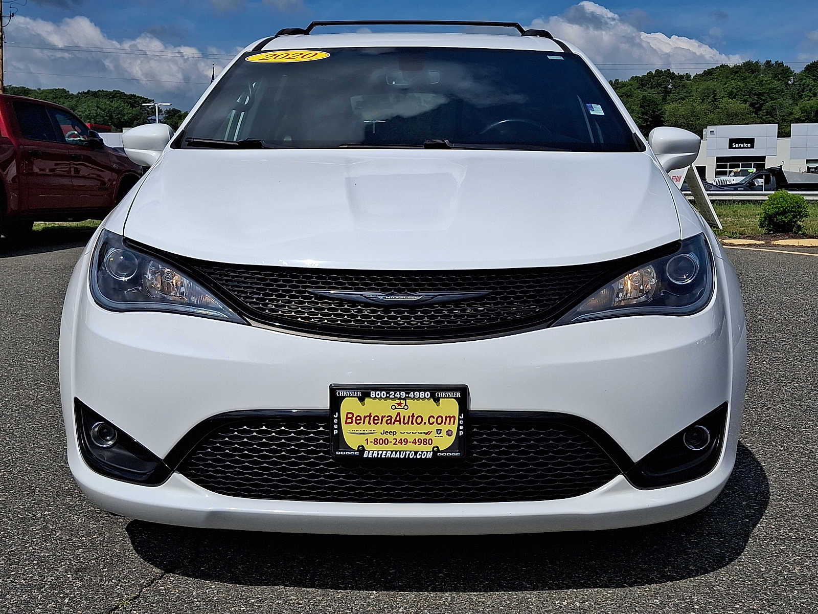 Used 2020 Chrysler Pacifica Touring L with VIN 2C4RC1BG6LR101648 for sale in West Springfield, MA