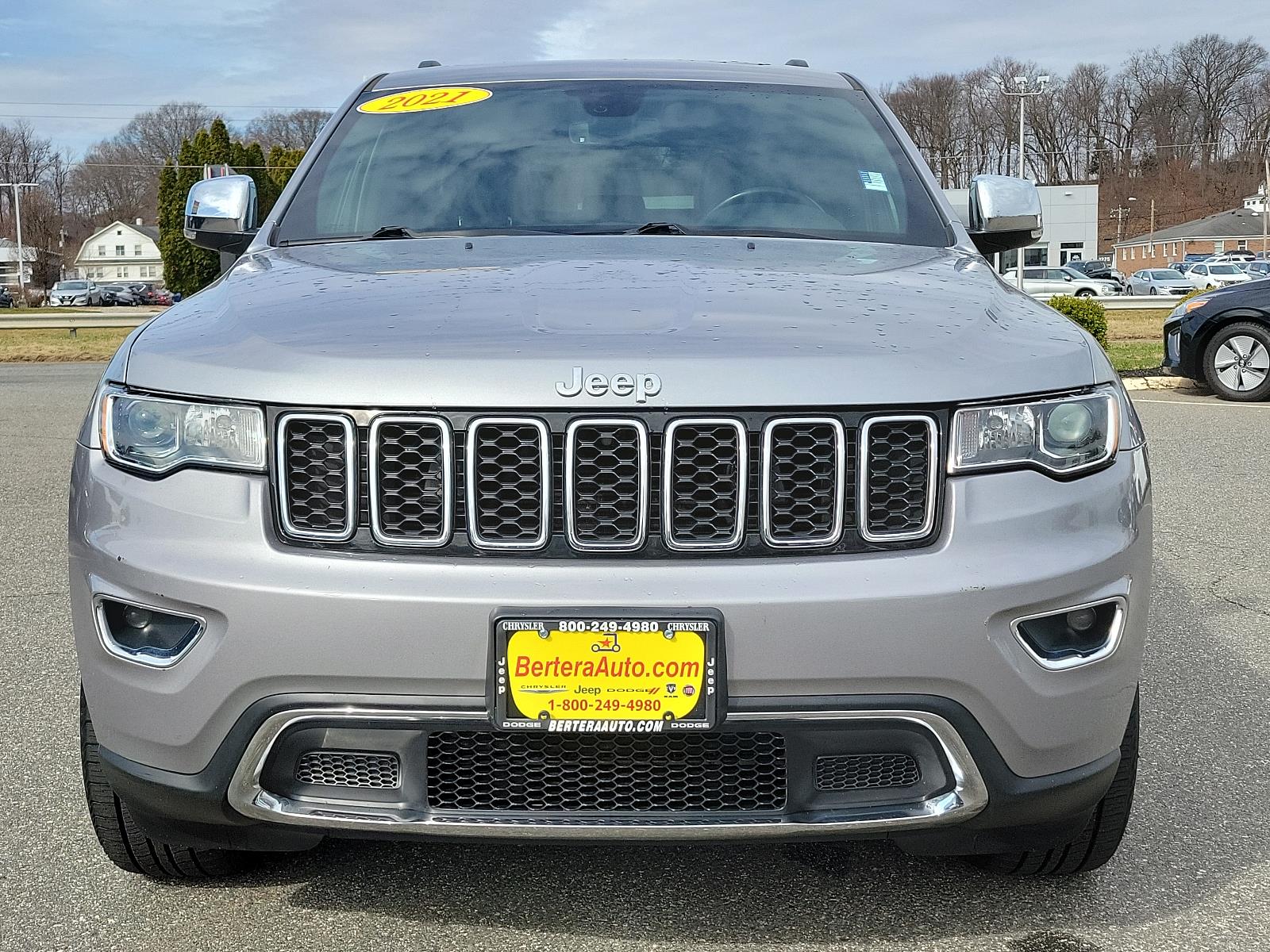 Certified 2021 Jeep Grand Cherokee Limited with VIN 1C4RJFBG4MC666235 for sale in West Springfield, MA