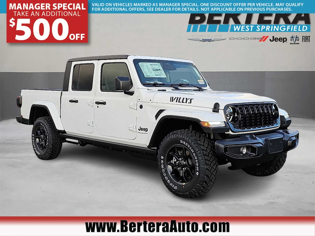 New 2026 Jeep Gladiator WILLYS 4X4 Pickup
