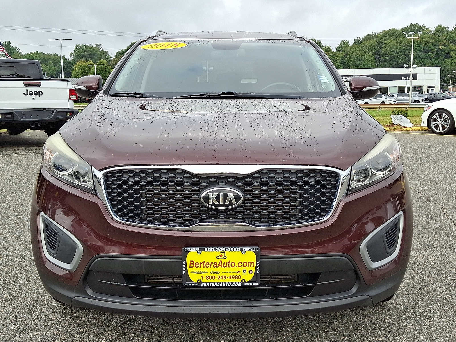 Used 2018 Kia Sorento LX with VIN 5XYPGDA39JG351267 for sale in West Springfield, MA