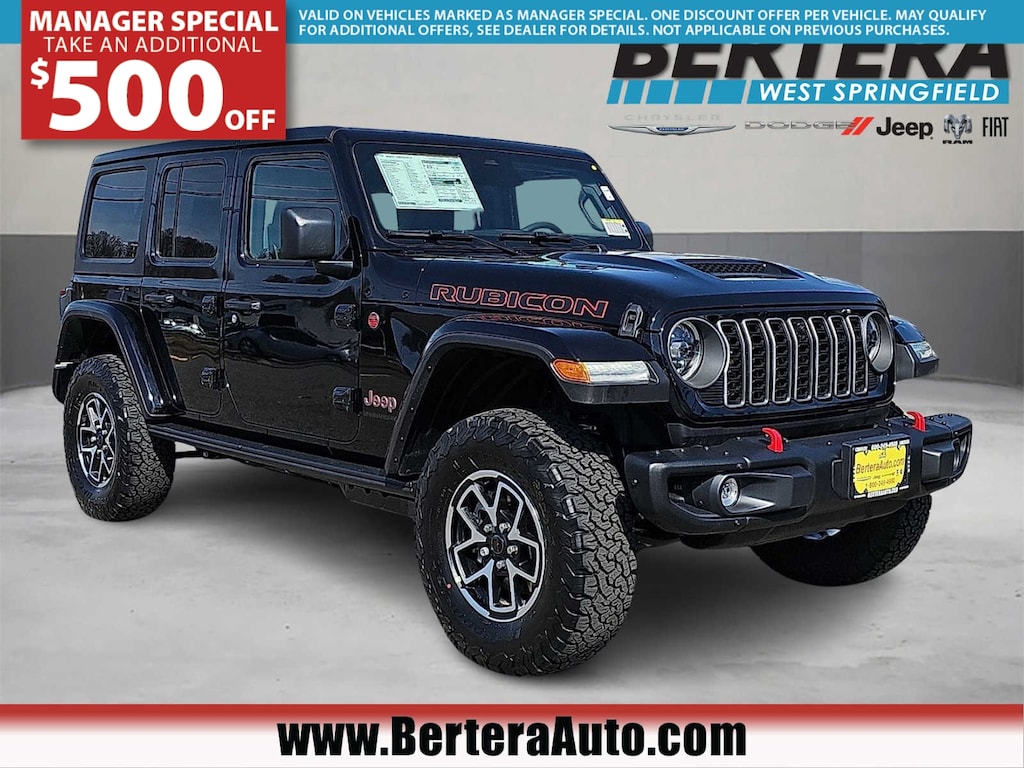 New 2026 Jeep Wrangler 4-DOOR RUBICON Sport Utility