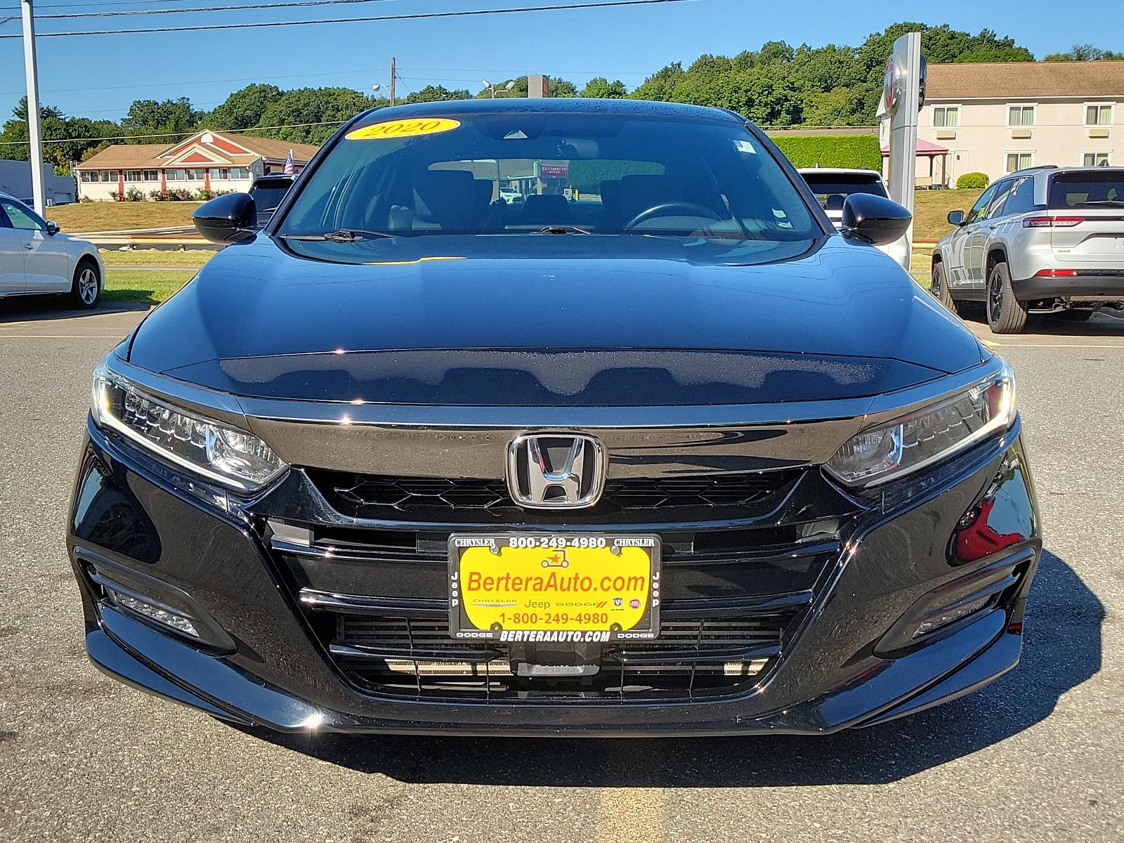 Used 2020 Honda Accord Sport with VIN 1HGCV1F30LA062262 for sale in West Springfield, MA