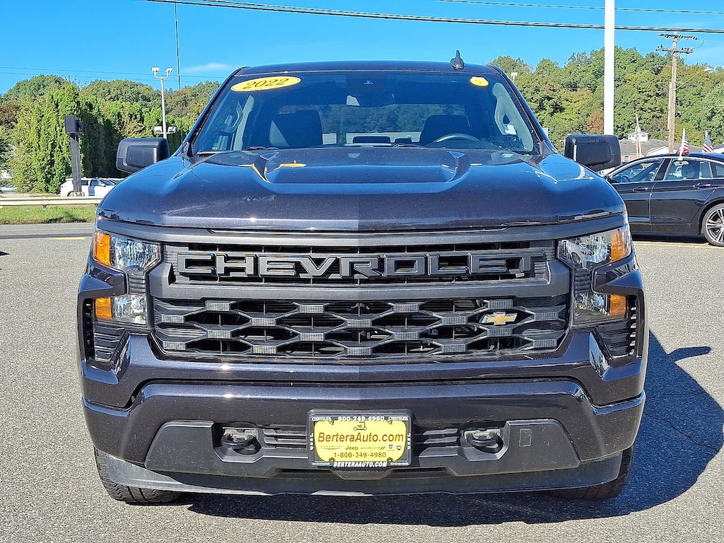 Used 2022 Chevrolet Silverado 1500 Custom 4WD Crew Cab 147 Truck