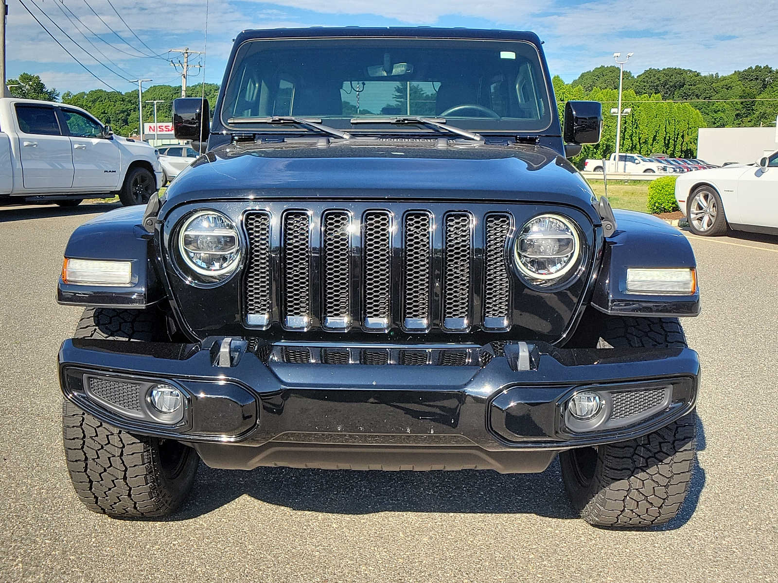 Certified 2021 Jeep Wrangler Unlimited High Altitude with VIN 1C4HJXEM5MW560815 for sale in West Springfield, MA